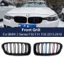 Бъбреци с двойни ребра черен лак за BMW M серия 3 F30 F31 F35 13-18, снимка 1