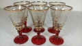 Изключително красиви чашки за ликьор или ракия от едно време, снимка 7