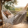 Хамак с ресни в Бохо стил - комфорт и елегантност, снимка 2