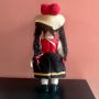 Колекционерска кукла народна носия Celluloid 29 см, снимка 5