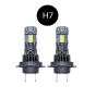 Диодни LED Крушки H7/H1/H4 60w 2бр к-т, снимка 2