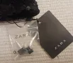 ZARA. Много стилни и елегантни черни боти с паети., снимка 2