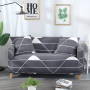 Еластичен калъф за диван "Каприз", тъмно сиво, снимка 6