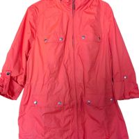 Дамско непромокаемо яке с качулка BPC, Оранжево, 73х59 см, 42, снимка 1 - Якета - 45498284