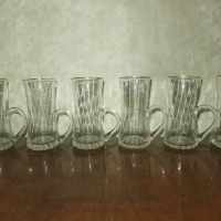 Шест стъклени халби 330ml., снимка 1 - Чаши - 45027019
