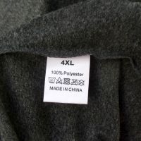 4XL Нова тениска в тъмно сиво , снимка 8 - Тениски - 45865284