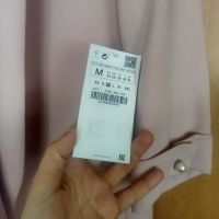 Zara нов с етикет розов блейзър, снимка 4 - Сака - 45887116