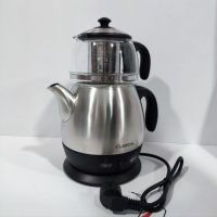 Електрически чайник от неръждаема стомана Lexical, 2 в 1, снимка 2 - Аксесоари за кухня - 45731878