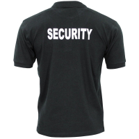 Блуза с къс ръкав Security 00865A black MFH, снимка 2 - Екипировка - 45052336