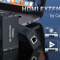 PW-HT202P(POC) HDMI/UTP удължител 50m без загуба на предаване през Cat5e/6 Full HD 1080P/3D EDID, снимка 13 - Плейъри, домашно кино, прожектори - 45242949