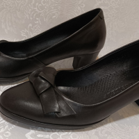 Дамски обувки от естествена кожа , снимка 3 - Дамски обувки на ток - 44966025