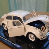 1961 Volkswagen Beetle 1200 De Luxe 1:24 Fabbri/Edicola Diecast Колекционерски модел, снимка 10 - Колекции - 45092058