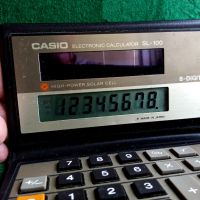 Vintage Casio SL – 100 B захранван със слънчева енергия 8-цифрен електронен калкулатор, снимка 3 - Антикварни и старинни предмети - 45285457