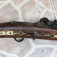 Кремъчна пушка с европейски механизъм, снимка 9 - Антикварни и старинни предмети - 45851059