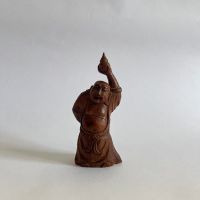 Статуетка Буда от дърво, снимка 1 - Статуетки - 45506995