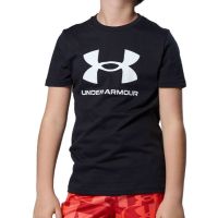 Детска тениска UNDER ARMOUR Sportstyle Logo Kids Tee Black, снимка 1 - Детски тениски и потници - 45750500