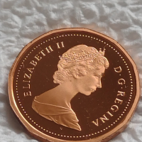 Лот монети 12 броя Канадски долари, центове непипани мат гланц перфектно състояние 42640, снимка 8 - Нумизматика и бонистика - 45020887