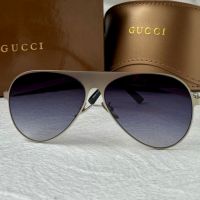 Gucci 2024 мъжки дамски унисекс слънчеви очила авиатор 5 цвята, снимка 10 - Слънчеви и диоптрични очила - 45521172