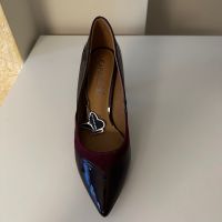 Обувки Caprice тъмно червени, снимка 4 - Дамски обувки на ток - 45573478