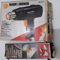 Пистолет Горещ Въздух Black & Decker + 4 Приставки, снимка 1 - Други инструменти - 45686056