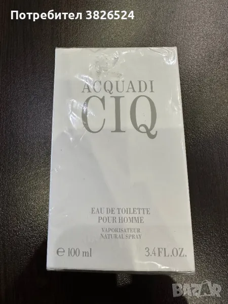 Acqua di ciq, 100ml, мъжки парфюм, снимка 1