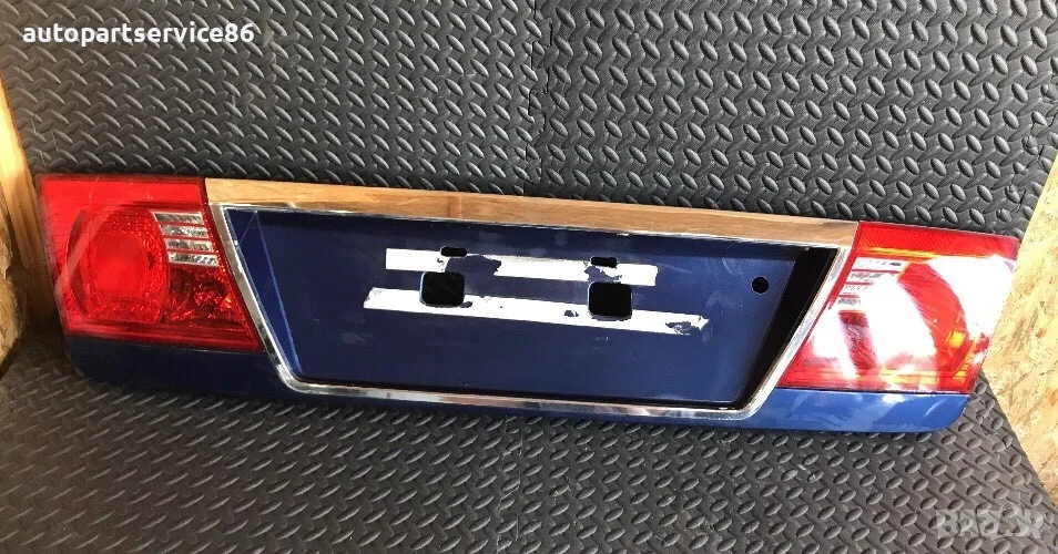 Регистрационна табела със стопове синя за KIA Magentis (2002) 87370-3C200, снимка 1