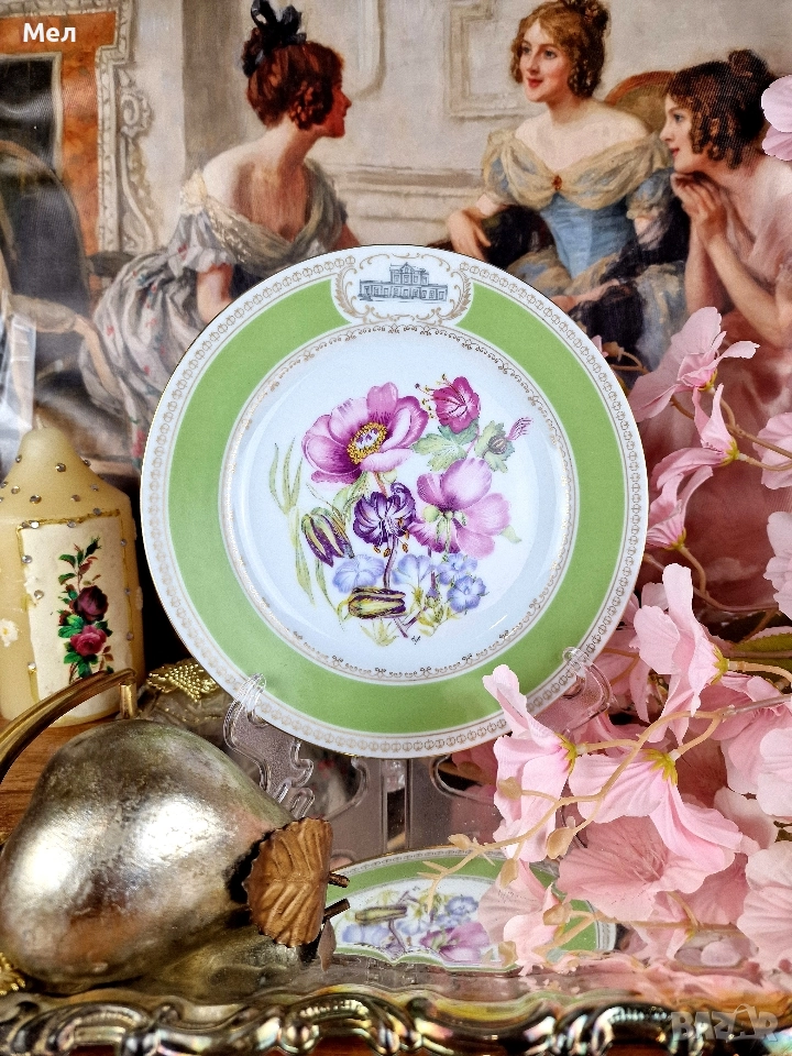 Колекционерска чиния Лимож , снимка 1