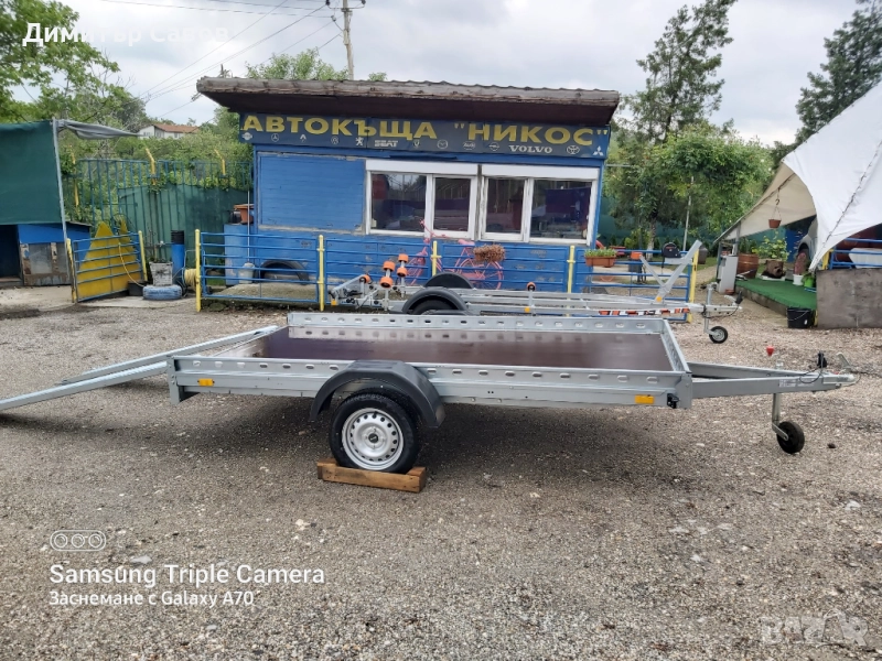 Туристическо ремарке REPO с пътеки до 750kg., снимка 1