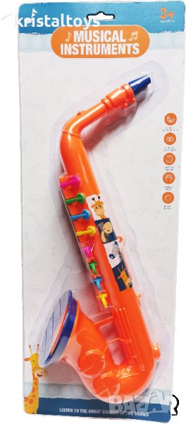 Саксофон, музикална детска играчка 292720, снимка 1