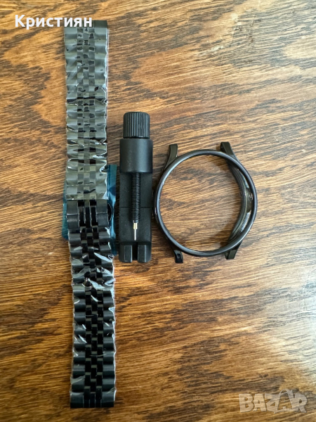 Каишка и протектор за Samsung Galaxy Watch 5 Pro 20mm, снимка 1