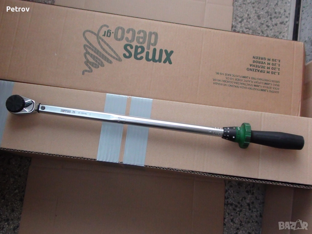 HEYCO 786 - MADE IN GERMANY - 1/2" ПРОФЕСИОНАЛЕН ВИСОКОКАЧЕСТВЕН Динамометричен Ключ 60 - 320 Nm !!!, снимка 1