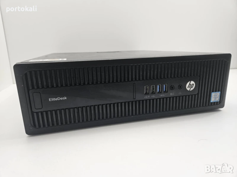 +Гаранция! Компютър PC hp EliteDesk 800 G2 Intel Core i5-6500 / 8GB DDR4 /128GB SSD + 500GB HDD, снимка 1