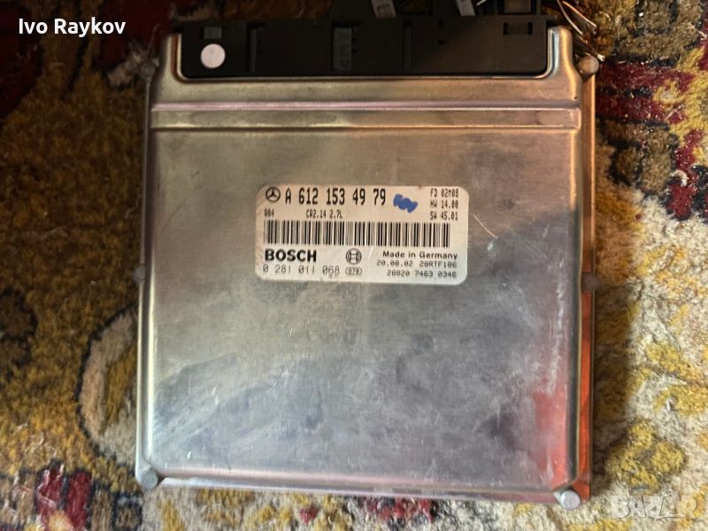 моторен компютър ECU за Mercedes C-Class W203 ,  A 612 153 49 79, снимка 1