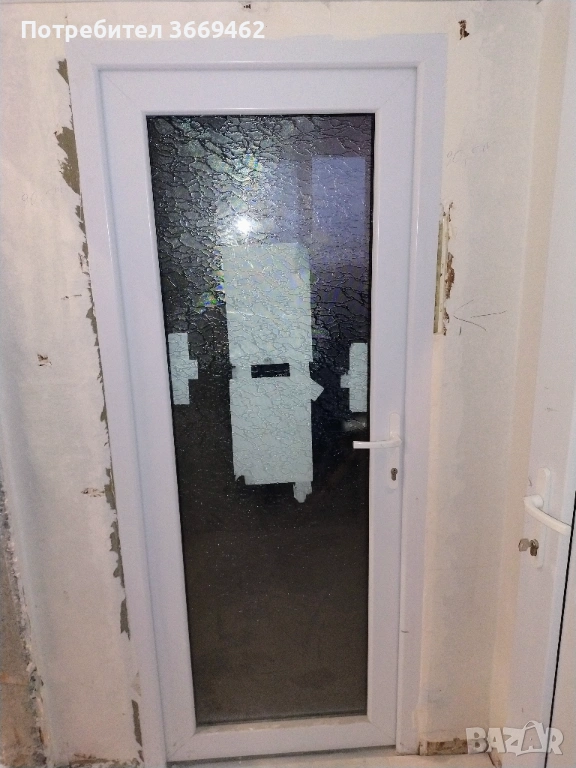 Продавам PVC врата в добро състояние , снимка 1