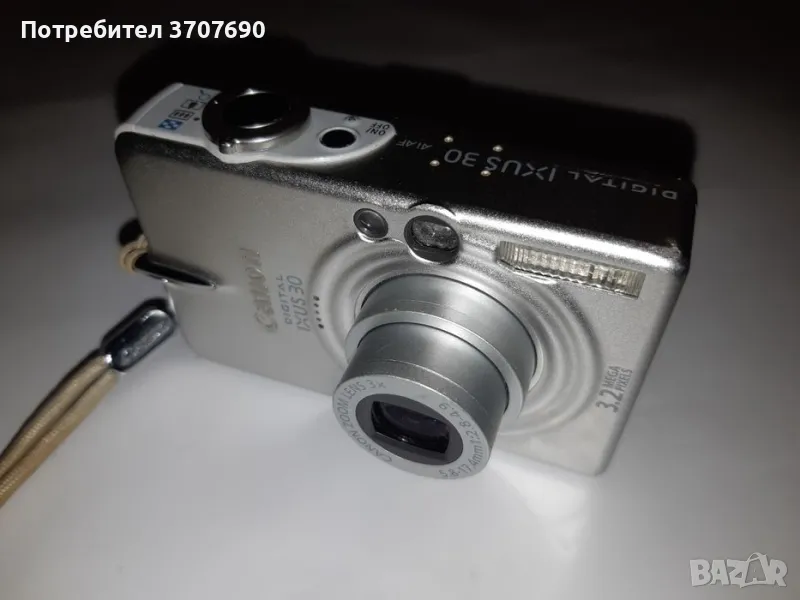 Дигитален компактен фотоапарат Canon Digital IXUS 30, снимка 1