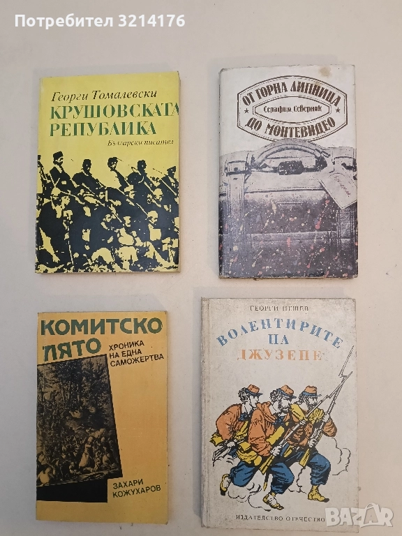 Волентирите на Джузепе. Българи в отрядите на Гарибалди - Георги Нешев, снимка 1