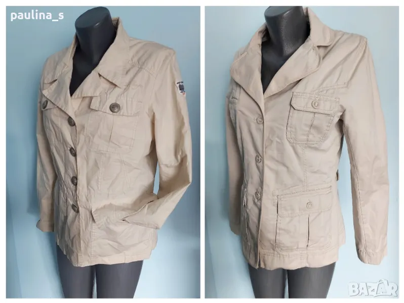 Два броя / Марково спортно яке / едноредно сако, цвят Слонова кост , снимка 1