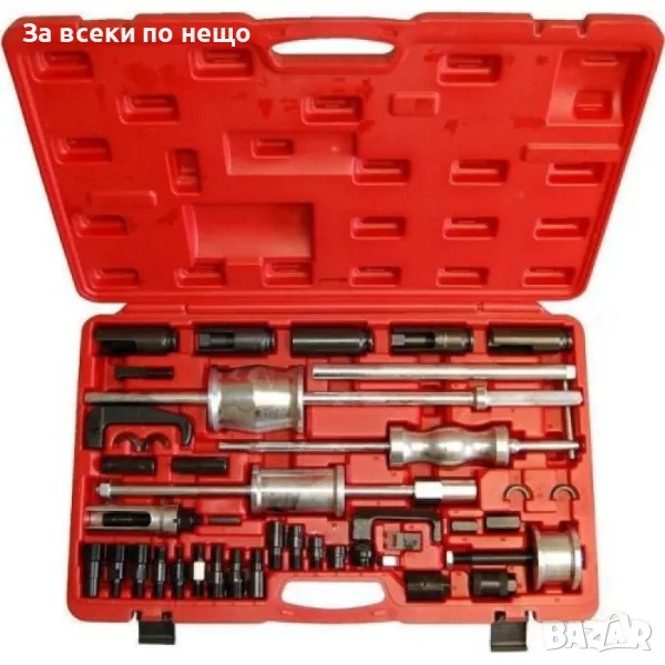 Комплект обратен чук и скоби за вадене на дюзи 40 части StahlMayer, снимка 1