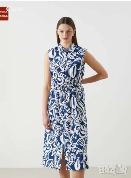 Дамска миди рокля , снимка 1