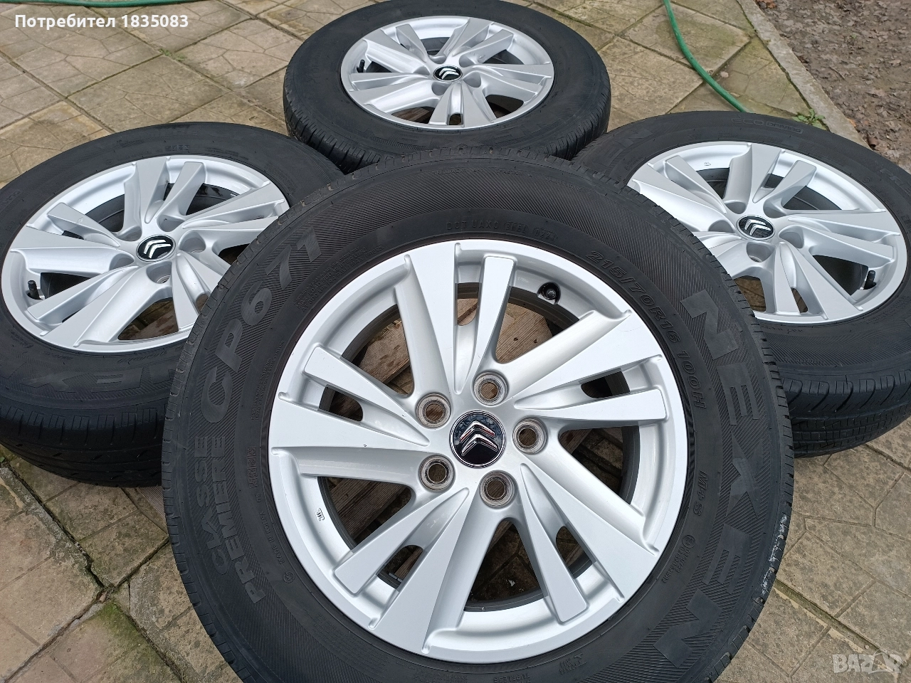 Лети джанти 16ки 5х114.3 Citroen, Mitsubishi + летни гуми 215/70/16 Nexen, снимка 1