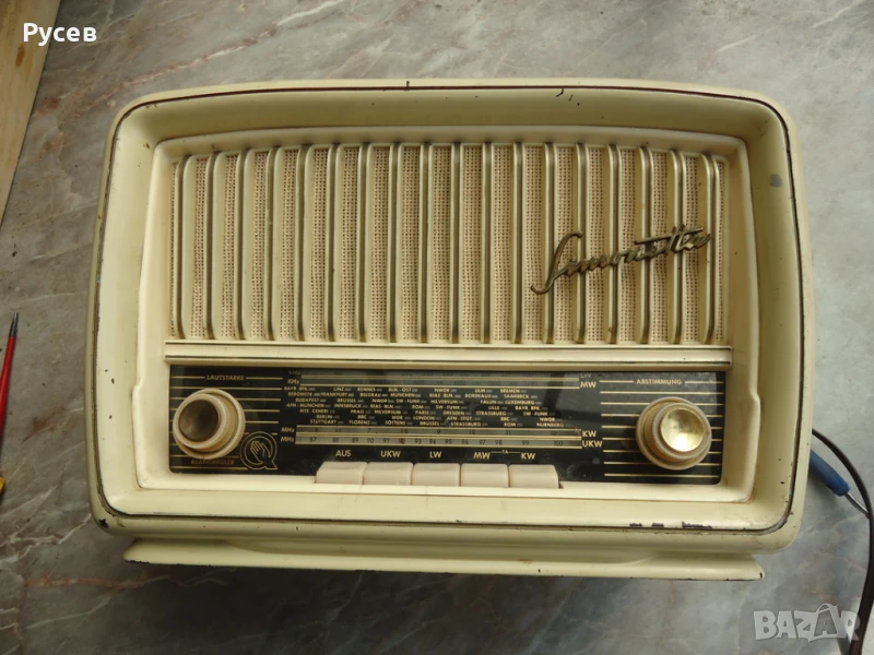 Ретро радио "QUELLE Simonetta", снимка 1