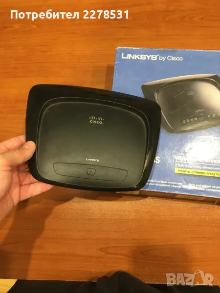 Рутер Linksys by Cisco WRT54G2, снимка 1