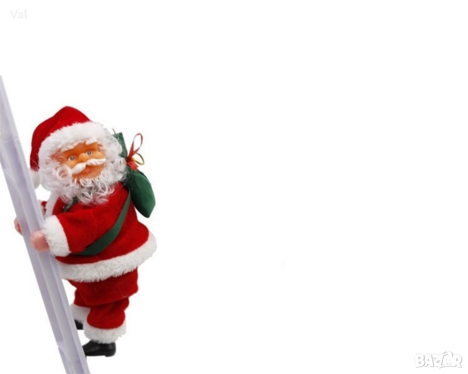 Електрическа играчка-катерещ се по стълба Дядо Коледа SD25, снимка 1