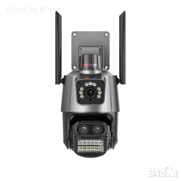 Камера за наблюдение 4K Ultra HD 8MP водоустойчива 12 пъти zoom, снимка 1