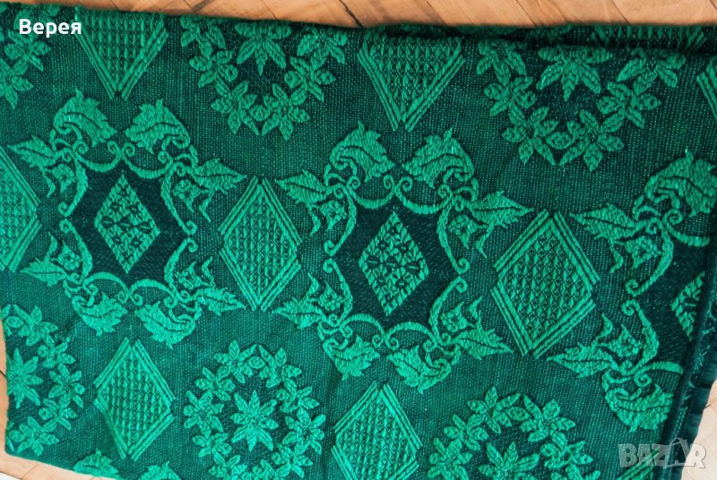 Памучна покривка за легло - ретро, снимка 1