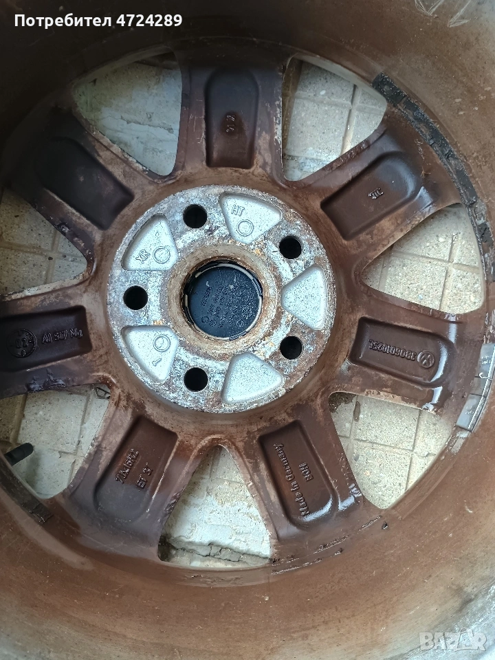 джанти за Vw , гуми Hankook , снимка 1