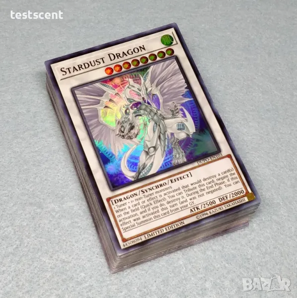 Тесте за игра Yu-Gi-Oh! Stardust Modern Deck - Ready to Play - Semi-Competitive Yusei YuGiOh, снимка 1