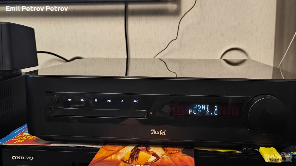 Teufel IP 7000 ресивър с вграден Blue ray player , снимка 1