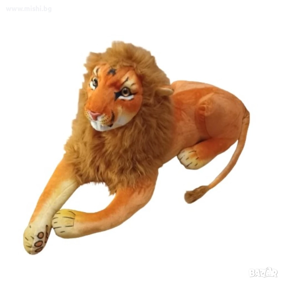 плюшен лъв  1м, снимка 1