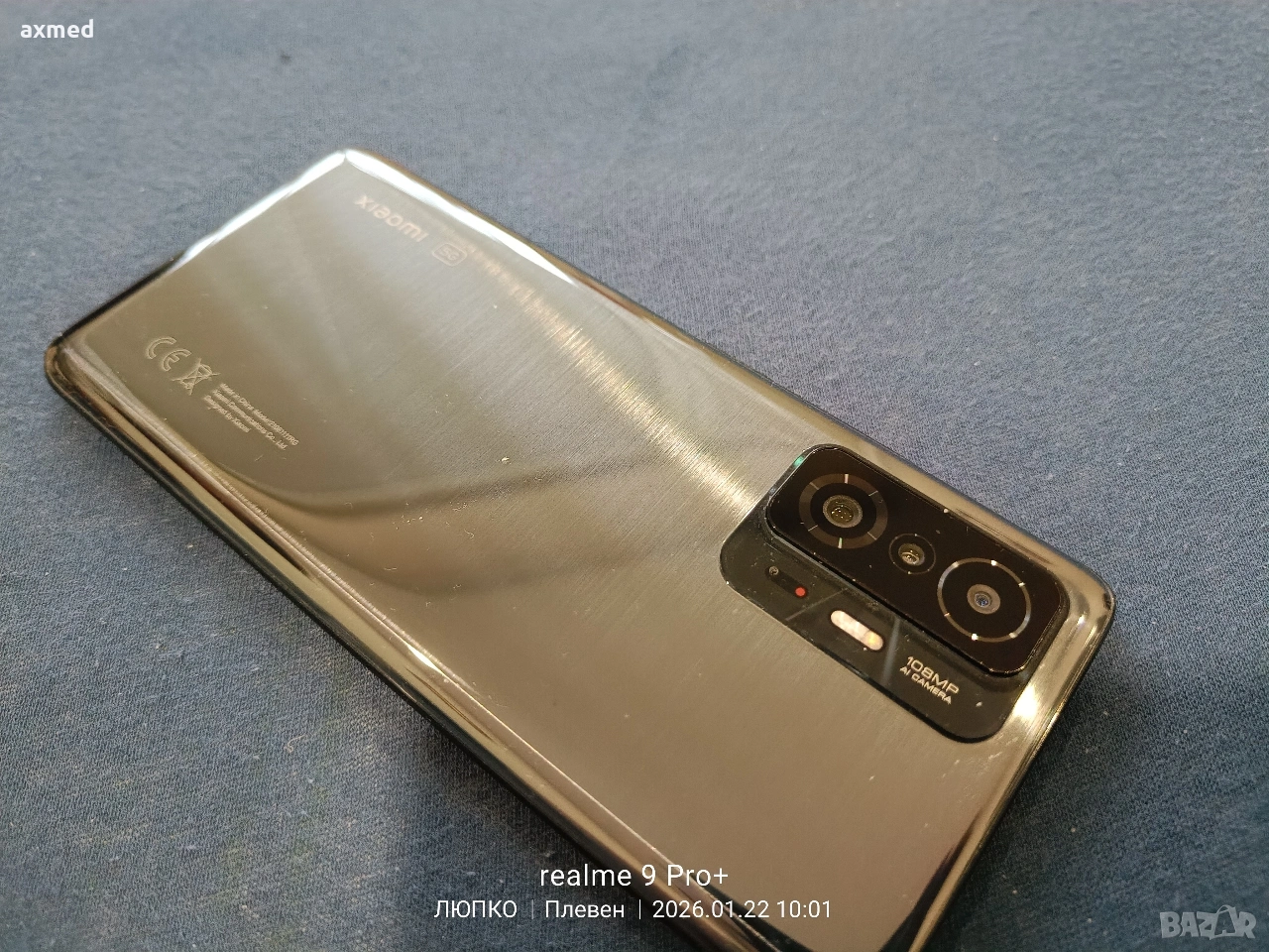  Xiaomi 11T Pro, 128GB, 8GB RAM, 5G, Meteorite Gray, снимка 1